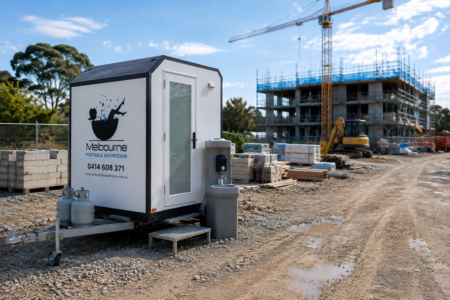 Hiring toilets for construction sites in Melbourne