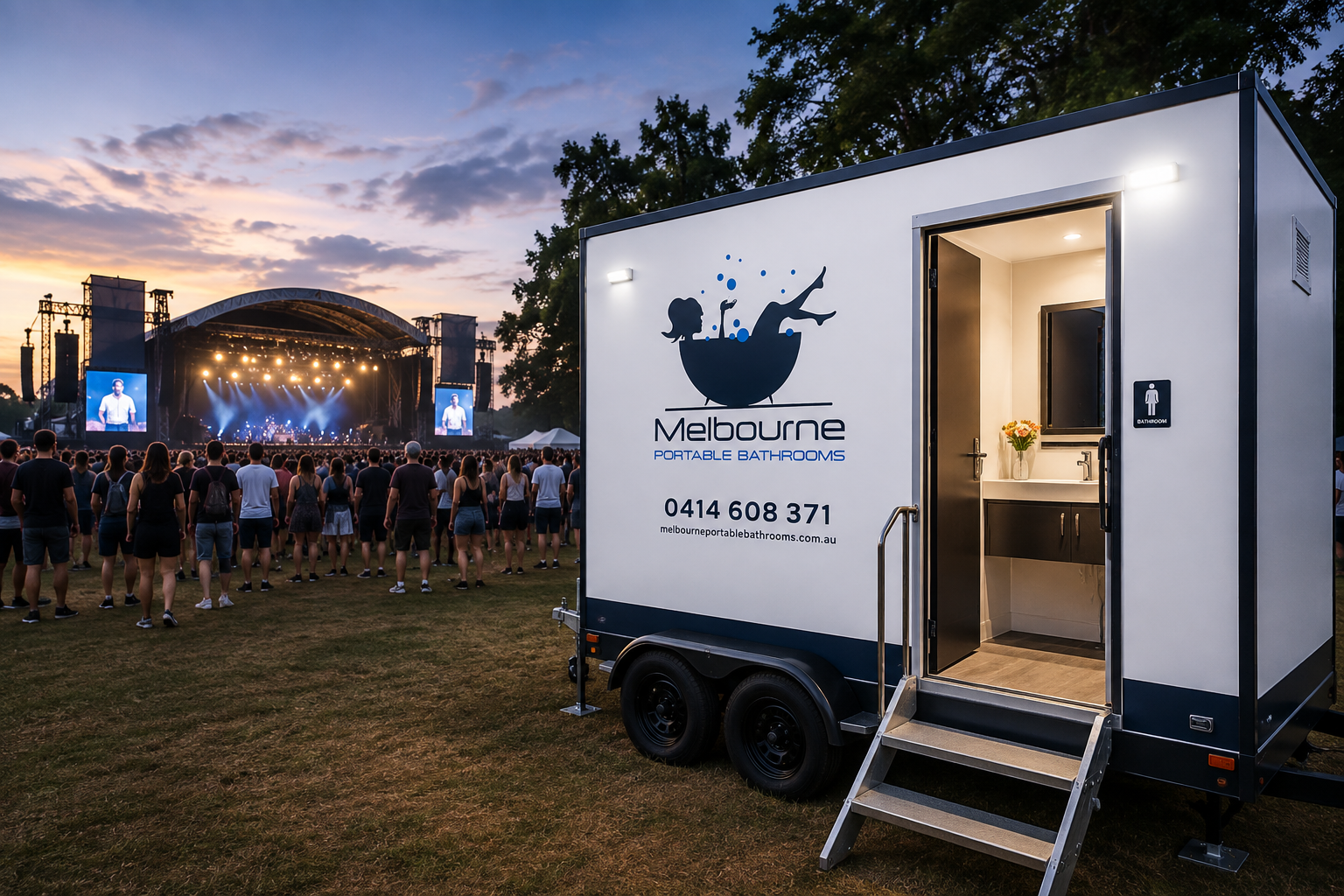 Portable Toilet Hire In Melbourne Manage Peak-Hour Restroom
