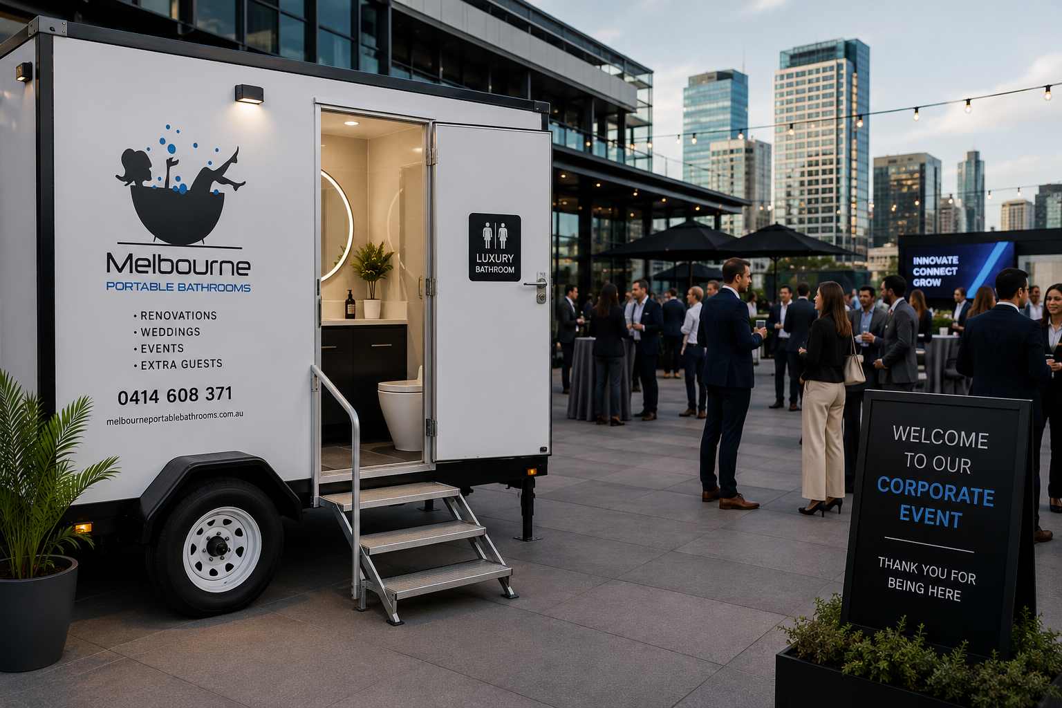 Portable Toilets for Commercial Event in Melbourne